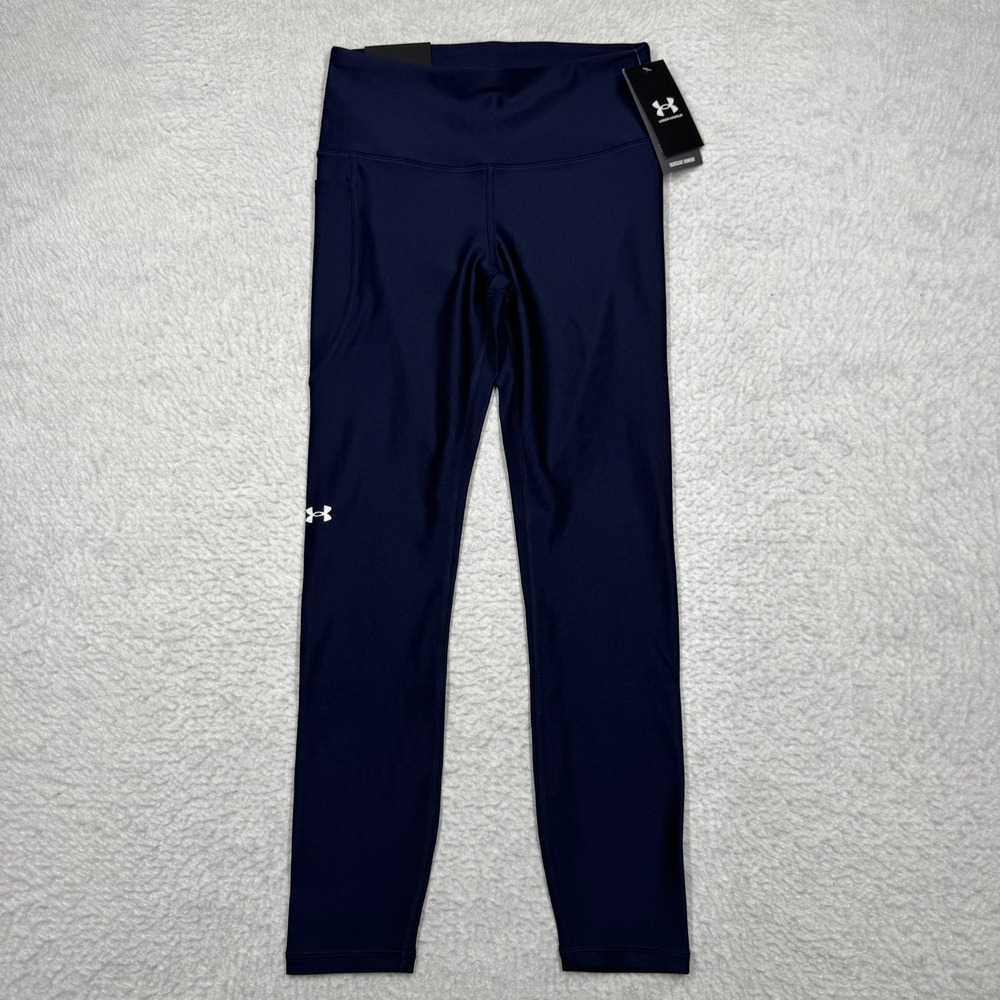 NWT Under Armour HeatGear High Ankle Compression Leggings 1365335 Women's Small